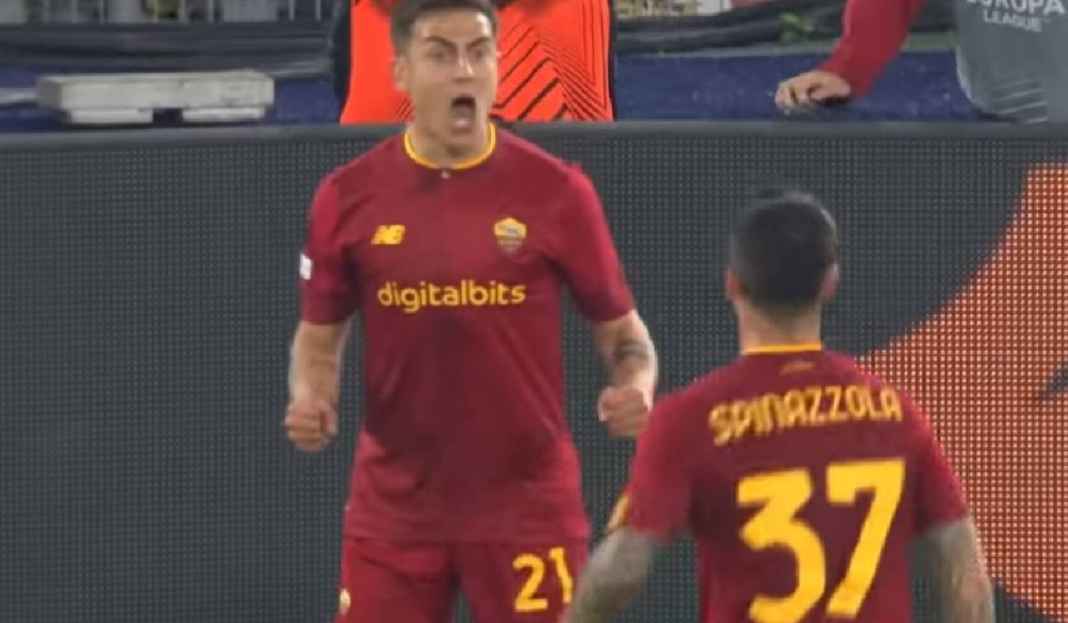 Paulo Dybala Lakukan Seebrasi Gol dengan Spinazzola Soal Chelsea, Paulo Dybala: Saya Bahagia di AS Roma!