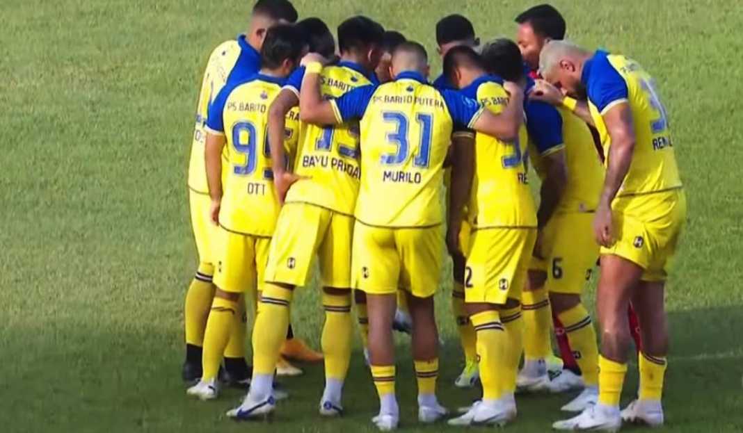 Pemain Barito Putera Bersiap Menghadapi Laga Melawan PSS Sleman dan Berakhir Kemenangan Barito Putera Belum Kalah di Liga 1, Rahmad Darmawan Ungkap Kuncinya