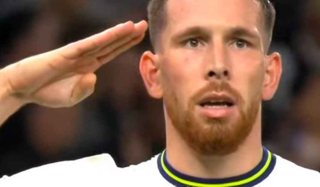 Selebrasi Gol Pierre-Emile Hojbjerg Tampil untuk Tottenham Hotspur Waduh, Atletico Madrid Masih Ingin Curi Pemain dari klub Asal London