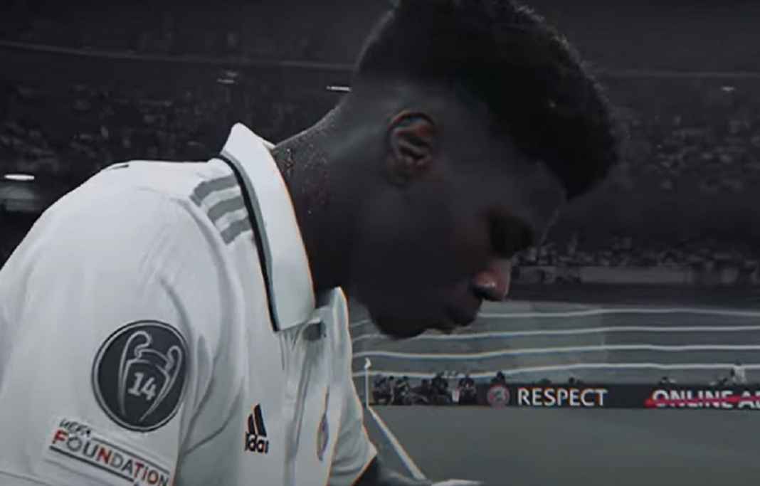 Tchouameni dalam sebuah laga di Real Madrid Tchouameni dalam sebuah laga di Real Madrid