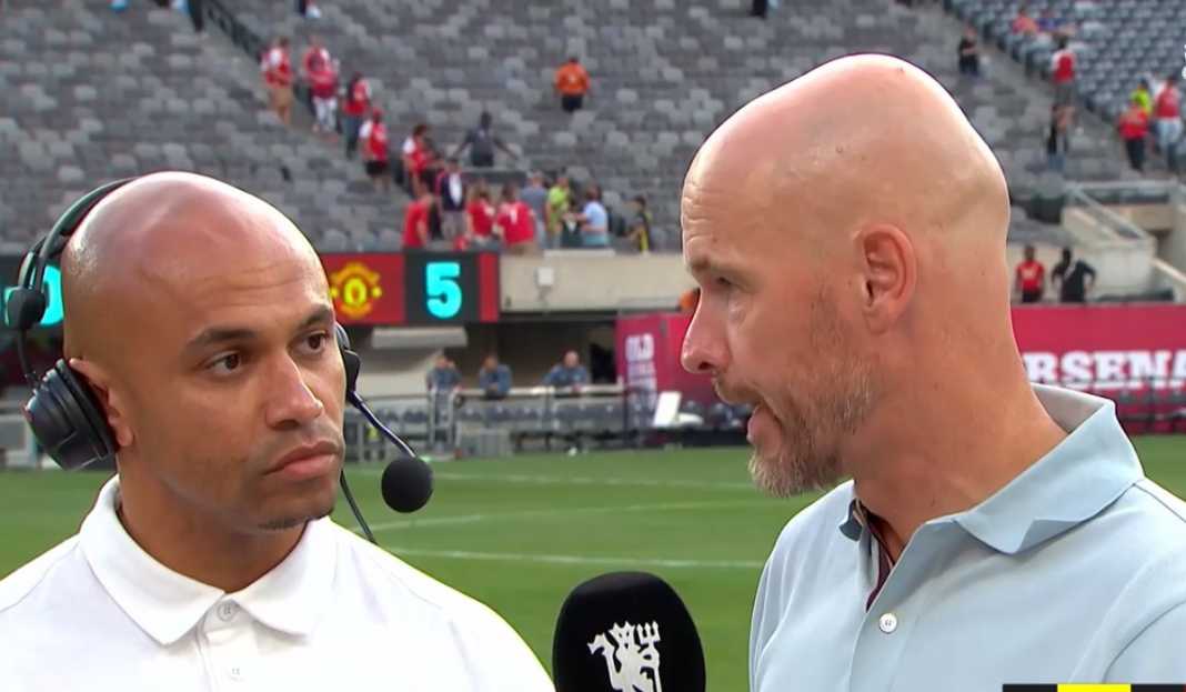 Wawancara Erik ten Hag usai kemenangan Manchester United Erik Ten Hag Bangga Dengan Kemenangan Atas Arsenal, Puas Dengan Cara Bermain Timnya