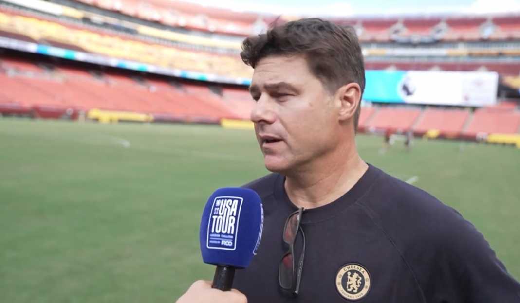 Wawancara Mauricio Pochettino usai laga Chelsea vs Fulham Chelsea Juara Liga Inggris Mini di Amerika, Pochettino Puji Duet Nkunku dan Jackson