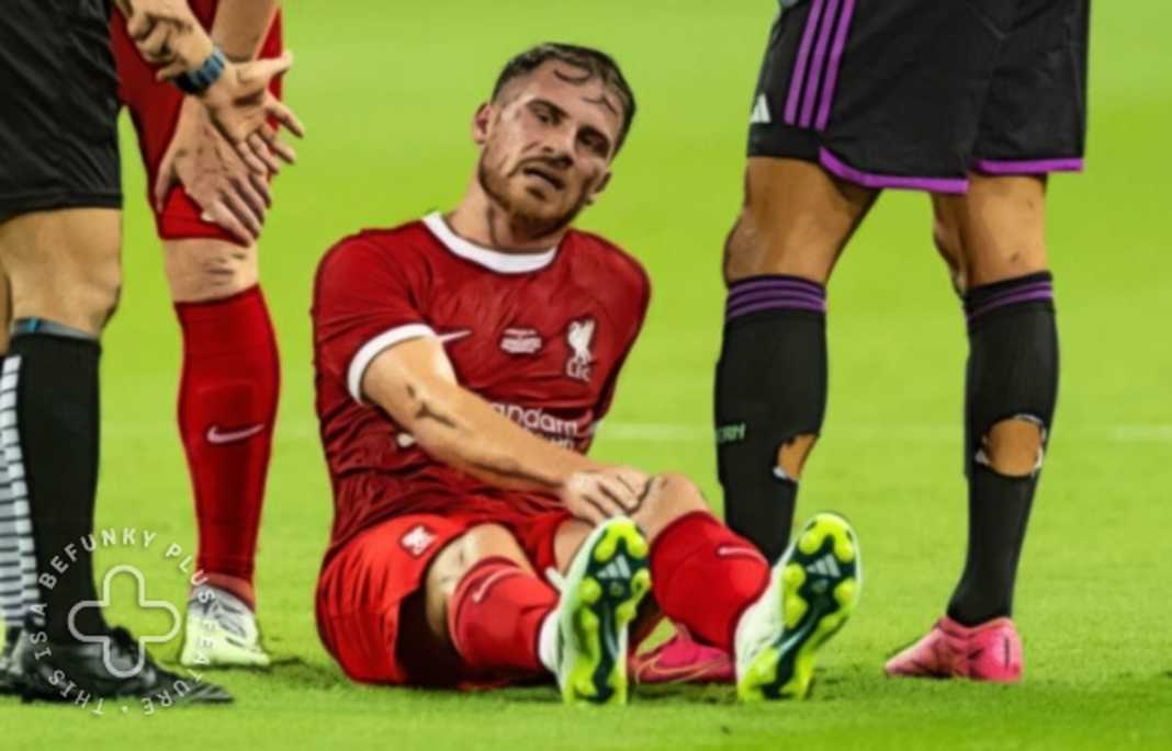 Alexis Mac Allister cedera di laga Liverpool vs Bayern Munchen Alexis Mac Allister cedera di laga Liverpool vs Bayern Munchen