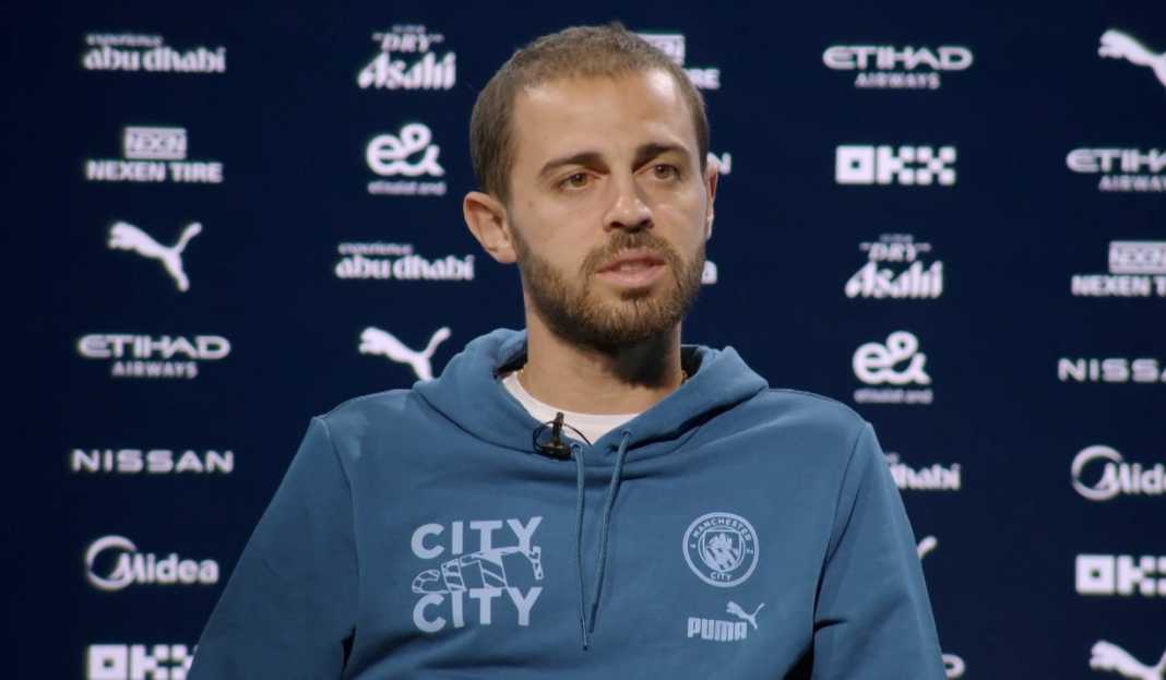 Bernardo Silva dalam wawancara di Manchester City Bernardo Silva Sebut Karirnya di Manchester City Bak Sebuah Mimpi Jadi Kenyataan