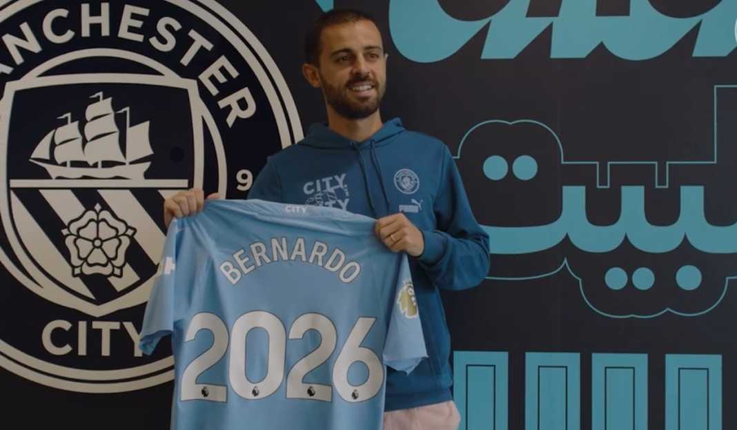 Bernardo Silva perpanjang kontrak di Manchester City Bernardo Silva Resmi Perpanjang Kontrak di Manchester City Hingga Juni 2026 Mendatang
