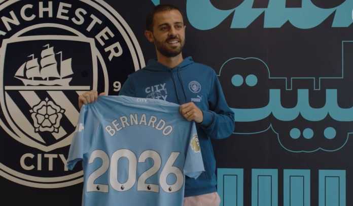Bernardo Silva Resmi Perpanjang Kontrak di Manchester City Hingga Juni 2026 Mendatang