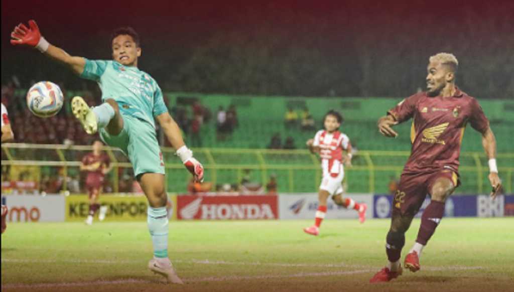 Duel PSM Makassar vs Persis Solo - sumber foto Twitter PSM_Makassar