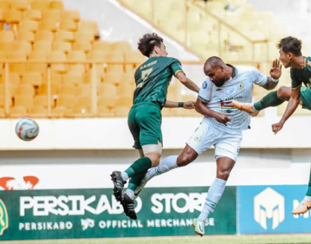 Duel Persikabo 1973 vs PSS Sleman yang dimenangkan tim tamu 3-1