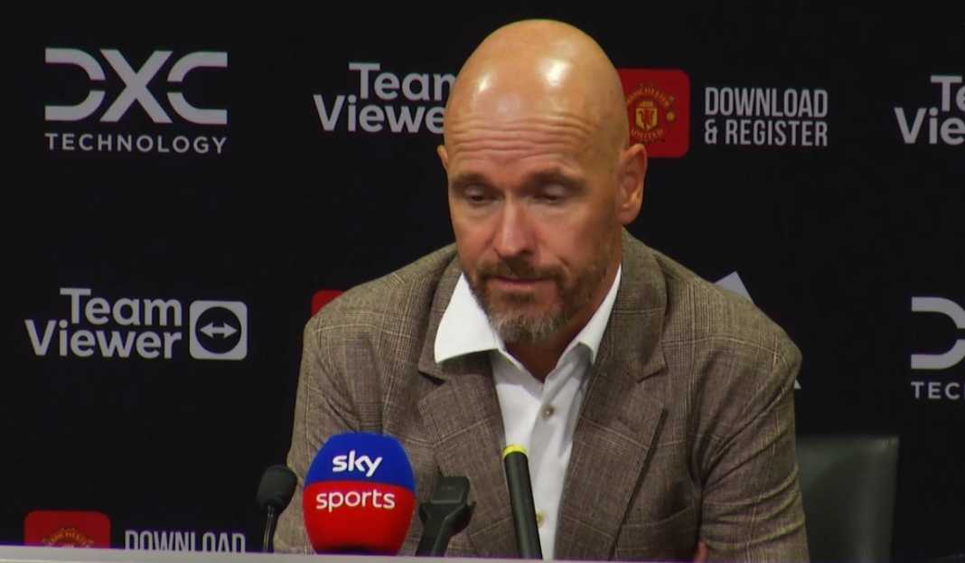 Erik ten Hag dalam konferensi pers pasca kontra Wolves Erik ten Hag Akui Manchester United Tak Main Bagus, Senang Akhirnya Tetap Bisa Menang