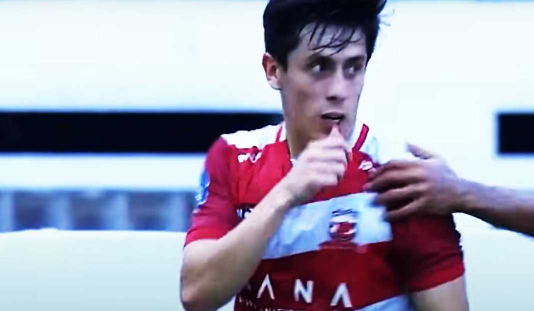 Francisco Israel Rivera Usai Cetak Gol untukMadura United vs Persikabo Madura United Kuasai Puncak Klasemen Liga 1, Pemain Dapat Pesan Khusus