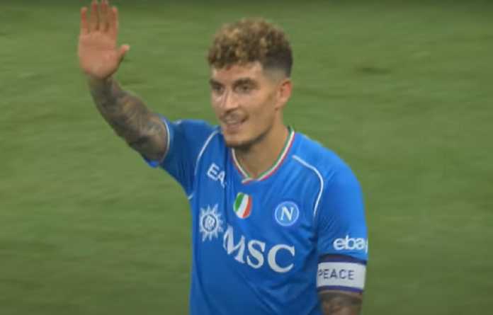 Giovanni Di Lorenzo Usai Mencetak Gol untuk Napoli ke Gawang Sassuolo