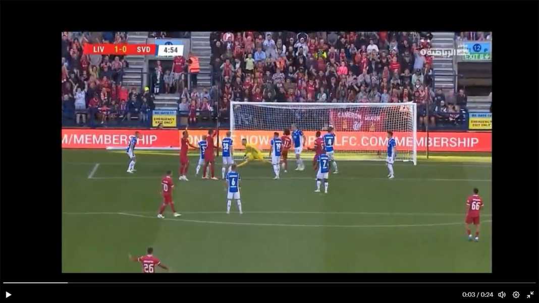 Gol Mo Salah ke gawang Darmstadt Baru 10 Menit Sudah Tiga Gol Warnai Laga Liverpool Kontra Darmstadt
