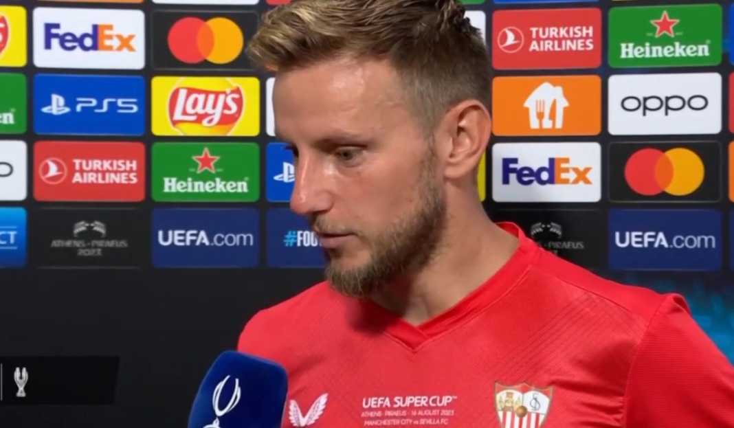 Ivan Rakitic dalam wawancara usai pertandingan Sevilla Ivan Rakitic Kecewa Berat Sevilla Kalah, Ucapkan Selamat Kepada Manchester City