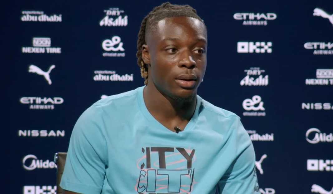 Jeremy Doku dalam wawancara dengan Manchester City Rekrutan Baru Manchester City Jeremy Doku Yakin Bakal Cocok Main di Liga Inggris