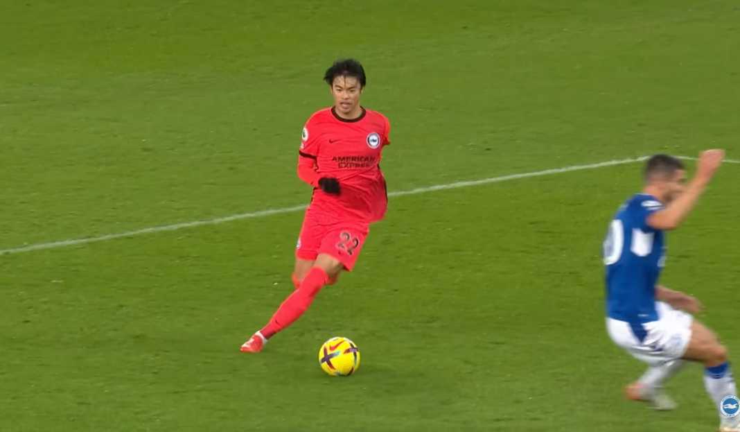 Kaoru Mitoma diminati Manchester City Update Transfer Liga Inggris 6/8 : Kaoru Mitoma, Harry Kane, Cesare Casadei, David Raya, Tyler Adams