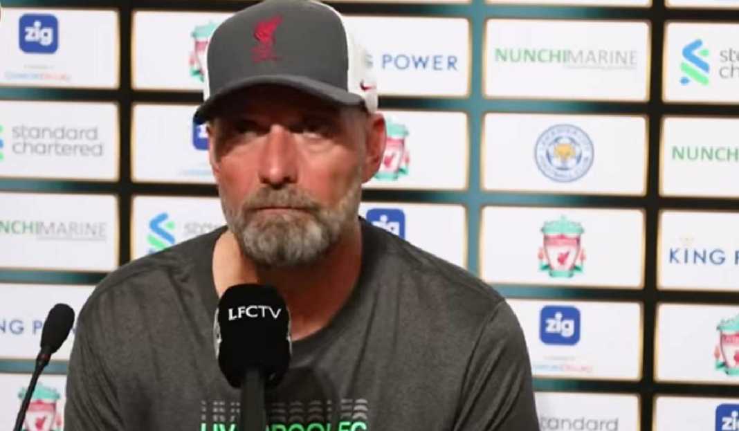 Konferensi Jurgen Klopp Tanggapan Jurgen Klopp Soal Kylian Mbappe ke Liverpool