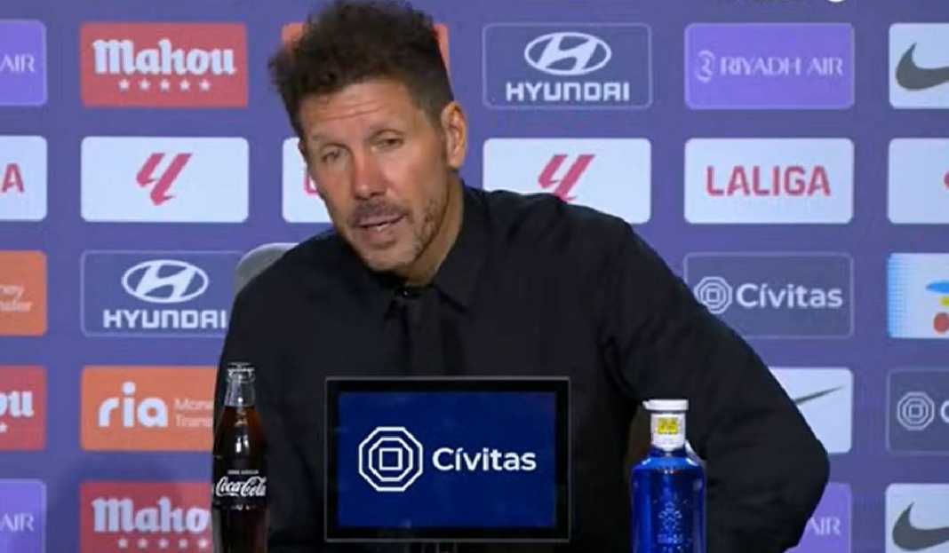 Konferensi Pers Diego Simeone Usai Atletico Madrid vs Granada Sukses Bungkam Granada, Ini Penilaian Diego Simeone untuk Duo Bek Anyar Atletico Madrid