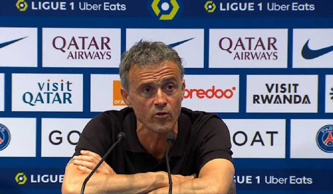 Konferensi Pers Luis Enrique Usai Laga PSG vs Lens PSG vs Lens, Kemenangan Pertama Luis Enrique Bersama Les Parisiens