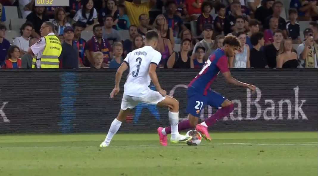 Lamine Yamal vs Sergio Reguilon Profil Lamine Yamal, Pemain Barcelona 16 Tahun, Dalam 13 Menit Satu Assist, Dua Pra-Assist