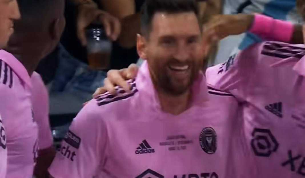 Lionel Messi Usai Cetak Gol untuk Inter Miani diLeague Cup 2023 Jelang Inter Miami Hadapi FC Cincinnati, Lionel Messi Dijamin Starter