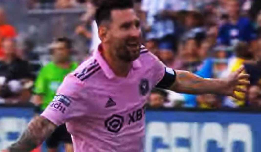 Lionel Messi Usai Cetak Gol ke Gawang Philadelphia Union Kalahkan Philadelphia Union, Inter Miami Jumpa Nashville SC di Final dan Rekor Baru Lionel Messi
