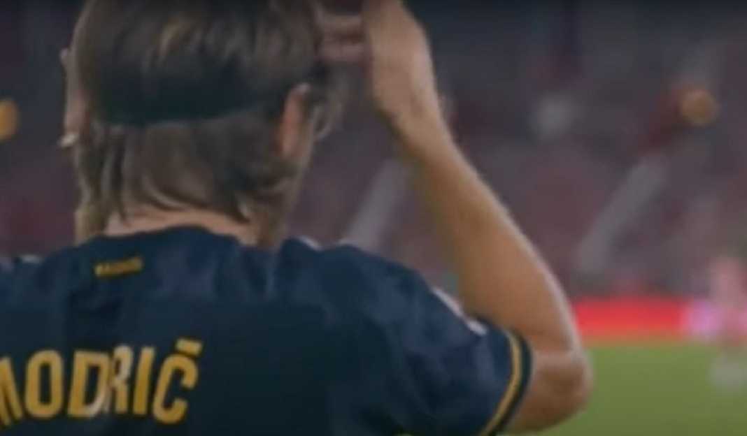 Luka Modric Jelang Diturunkan di Laga Real Madrid Luka Modric Jelang Diturunkan di Laga Real Madrid