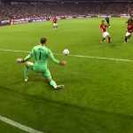 Manuel Neuer saat amankan gawang Bayern Munchen