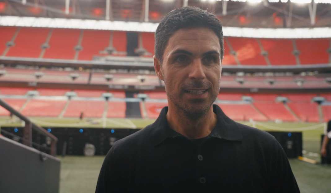 Mikel Arteta dalam wawancara usai pertandingan Usai Juara Community Shield, Mikel Arteta Langsung Fokus ke Laga Pembuka Premier League