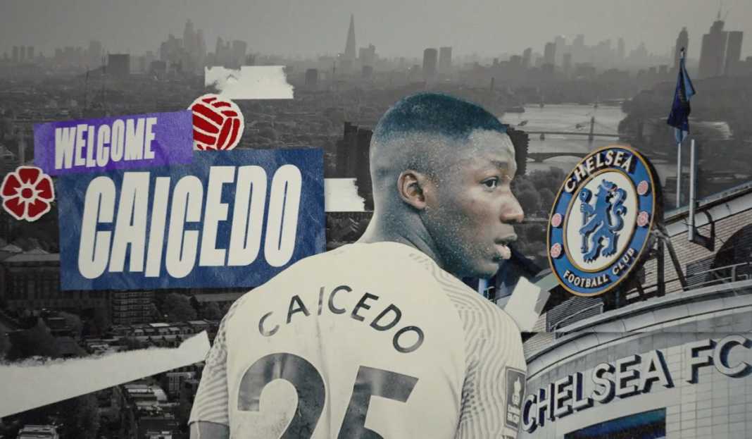 Moises Caicedo pembelian termahal musim panas 2023 Starting XI Termahal Bursa Transfer Musim Panas, Enam Liga Inggris, Satu Liga Arab
