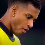 Rodrygo Goes dalam sebuah sesi latihan Real Madrid