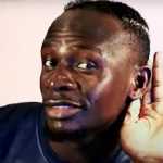 Sadio Mane saat diperkenalkan sebagai pemain baru Al-Nassr