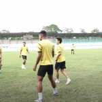Skuad Persikabo 1973 dalam sebuah sesi latihan