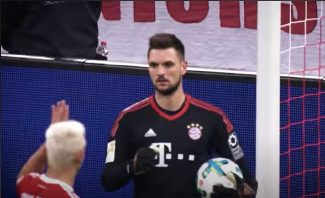 Sven Ulreich dalam sebuah laga Bayern Munchen Sven Ulreich dalam sebuah laga Bayern Munchen