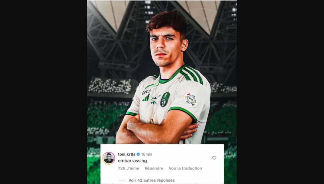 Toni Kroos, embarassing Toni Kroos Ceramahi Pemain Muda Spanyol yang Gabung ke Liga Arab Saudi