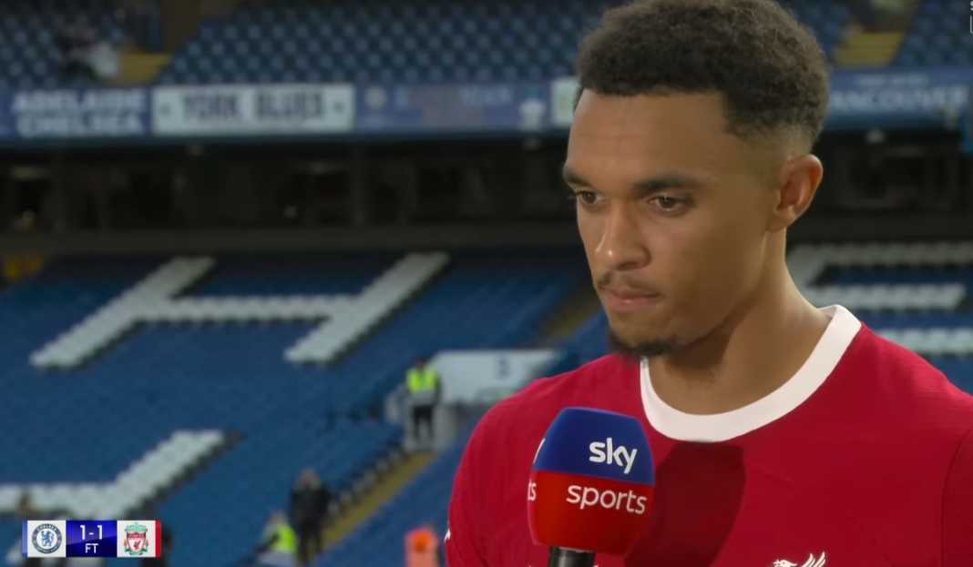 Trent Alexander-Arnold Sebut Hasil Imbang Kontra Chelsea Sebagai Hasil Positif