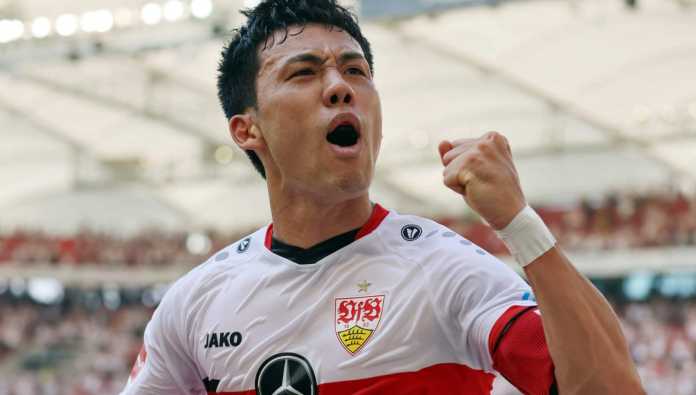 Wataru Endo kapten Stuttgart incaran transfer Liverpool
