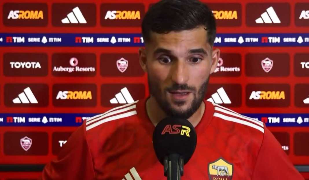 Wawancara Houssem Aouar Permintaan Houssem Aouar Usai AS Roma Imbang Lawan Salernitana