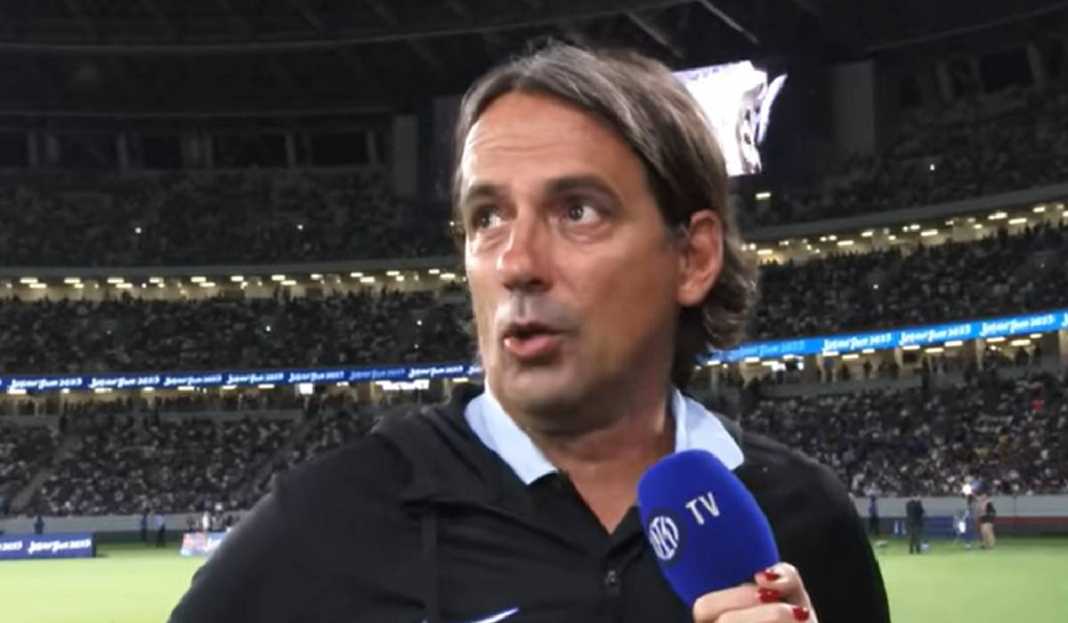 Wawancara Simone Inzaghi di Laga PSG vs Inter Milan PSG vs Inter Milan, Skuad Nerazzurri Bikin Simone Inzaghi Full Senyum