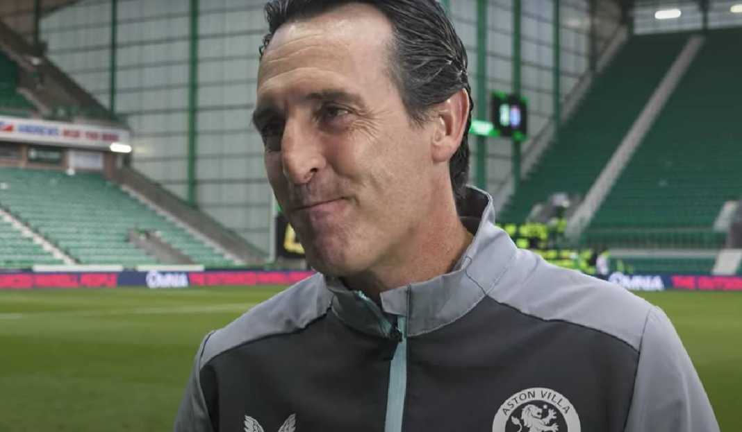 Wawancara Unai Emery Usai Libas Hibernian Menang Telak di Play-Off, Unai Emery Langsung Nuntut ke Pemain Aston Villa