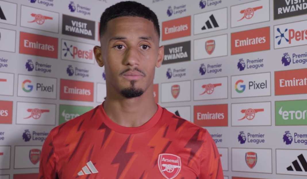 William Saliba bicara tentang kemenangan Arsenal William Saliba Senang Bukan Main Bisa Comeback, Beri Assist, Bantu Arsenal Menang