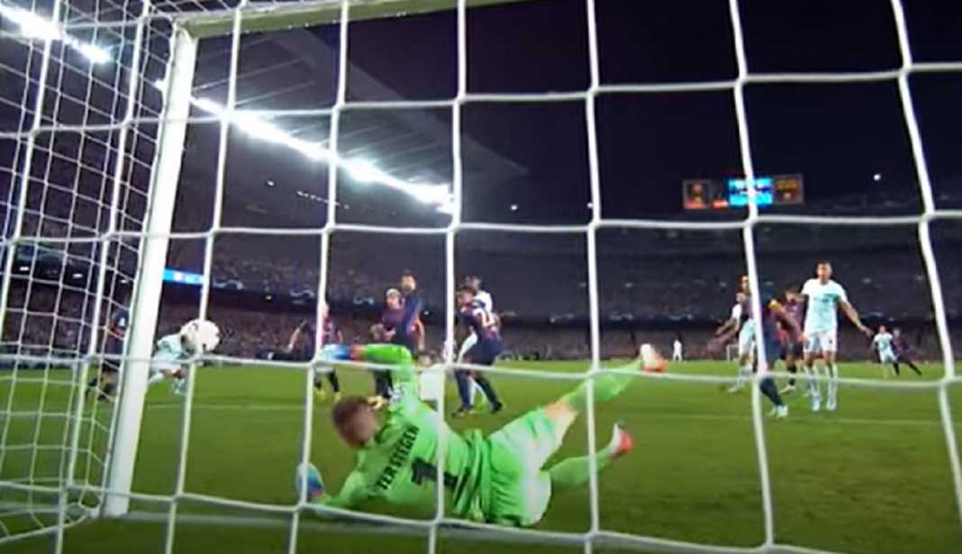 Aksi Ter Stegen bersama Barcelona Aksi Ter Stegen bersama Barcelona