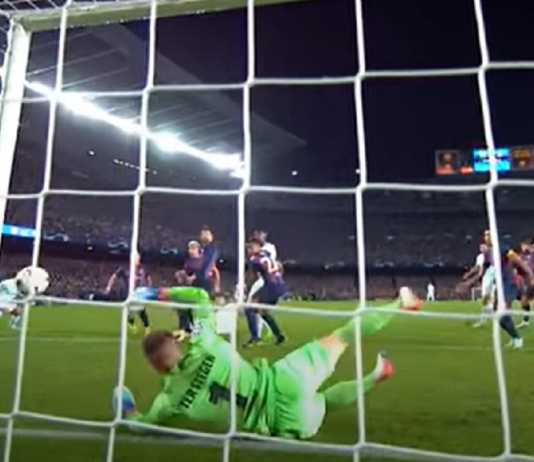 Aksi Ter Stegen bersama Barcelona