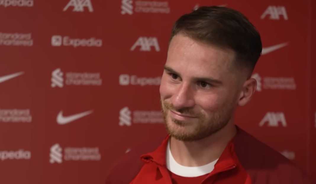 Alexis Mac Allister dalam wawancara usai pertandingan Kemenangan Liverpool Atas The Hammers: Catatan Pemain Nomor 10, Alexis Mac Allister