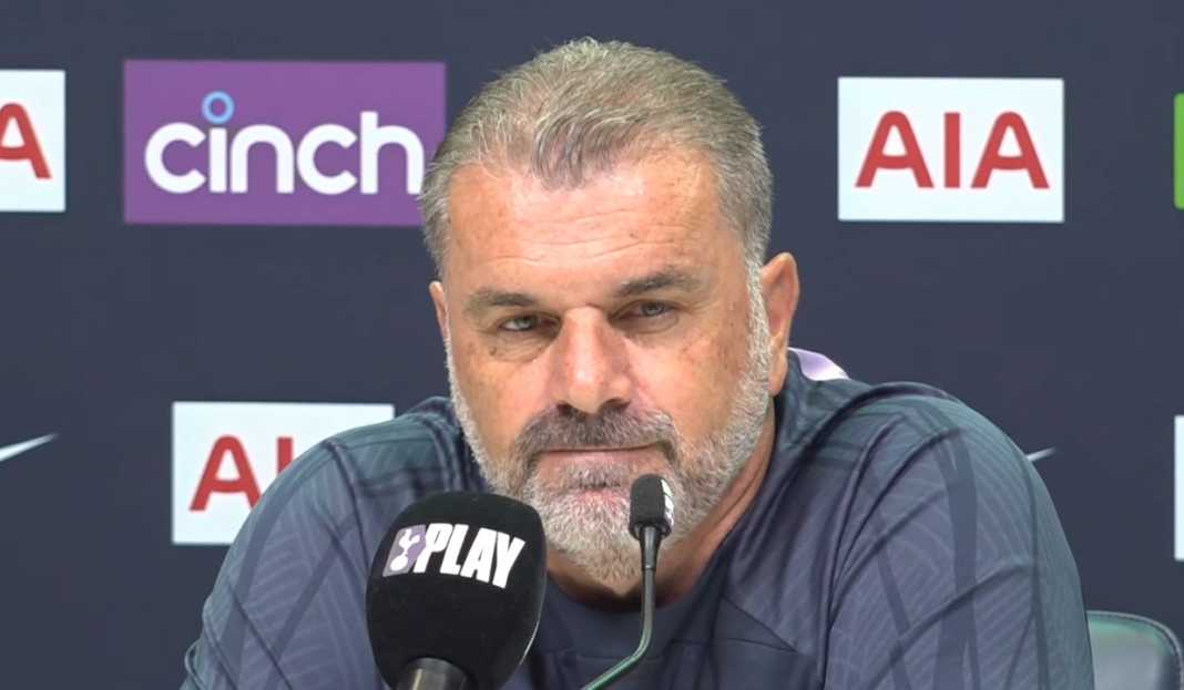 Ange Postecoglou dalam konferensi pers Tottenham Hotspur Ange Postecoglou Ungkap Kondisi Tottenham Hotspur Jelang Laga Kontra The Blades