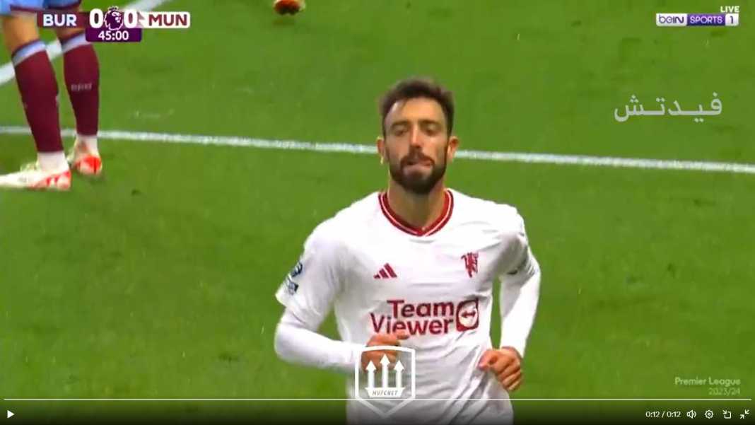 Bruno Fernandes kontra Burnley Manchester United Kembali Menang, the Clarets Telan Kekalahan Keempat