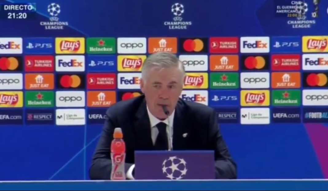 Carlo Ancelotti di konferensi pers Real Madrid Kemenangan Real Madrid: Carlo Ancelotti Soroti Kesabaran Tim dan Performa Jude Bellingham