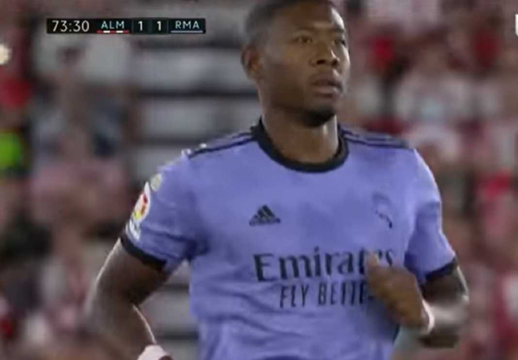 David Alaba Saat Dimainkan di Akhir Laga vs Atletico David Alaba Saat Dimainkan di Akhir Laga vs Atletico