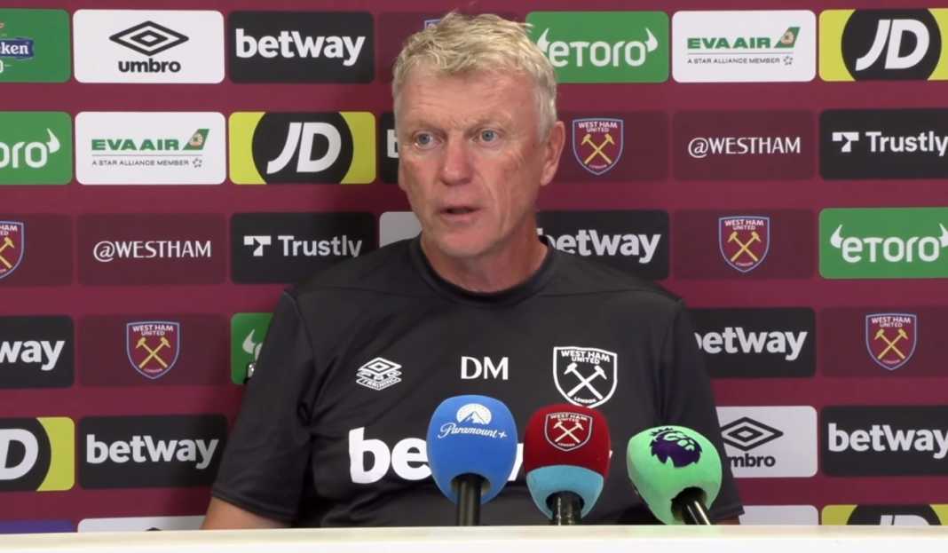 David Moyes dalam konferensi pers West Ham United David Moyes Puji Pep Guardiola Sebagai Manajer Terbaik Dalam Sejarah Sepak Bola