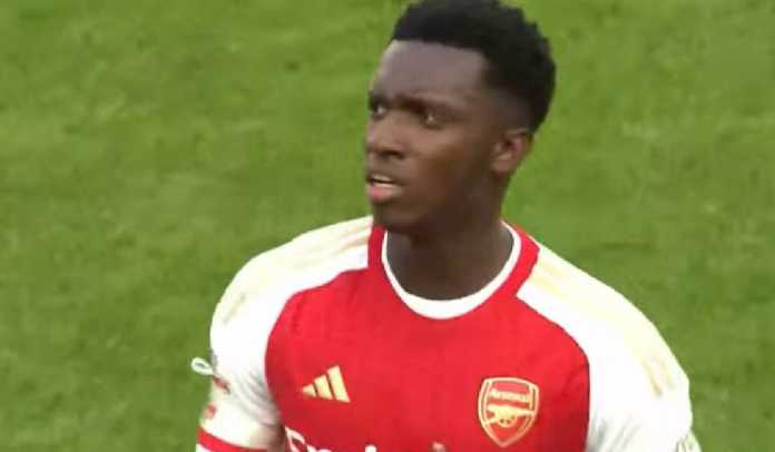 Kemenangan Arsenal di Markas The Toffees Diwarnai Kritikan Pedas ke Eddie Nketiah