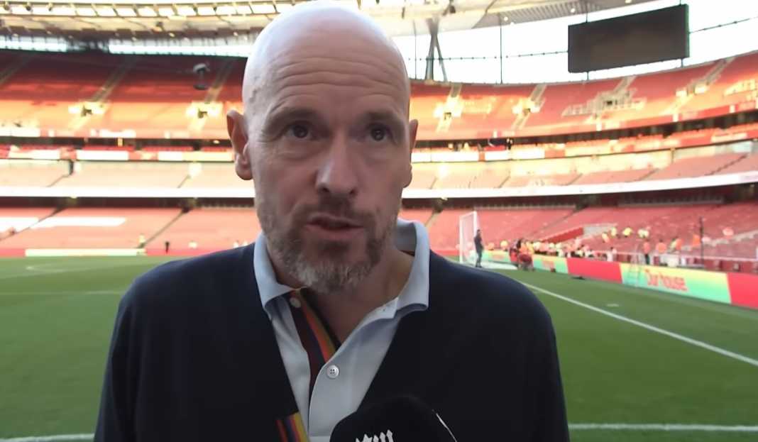 Erik ten Hag dalam wawancara usai pertandingan Erik ten Hag Sebut Manchester United Tak Pantas Kalah, Keputusan Wasit Pengaruhi Hasil